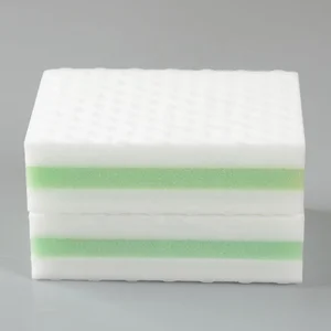 Kitchen Cleaning Products Hot Pressed Melamine Sponge with Pu Sponge Kitchen Dish Sponges Manufacturers for Dishes