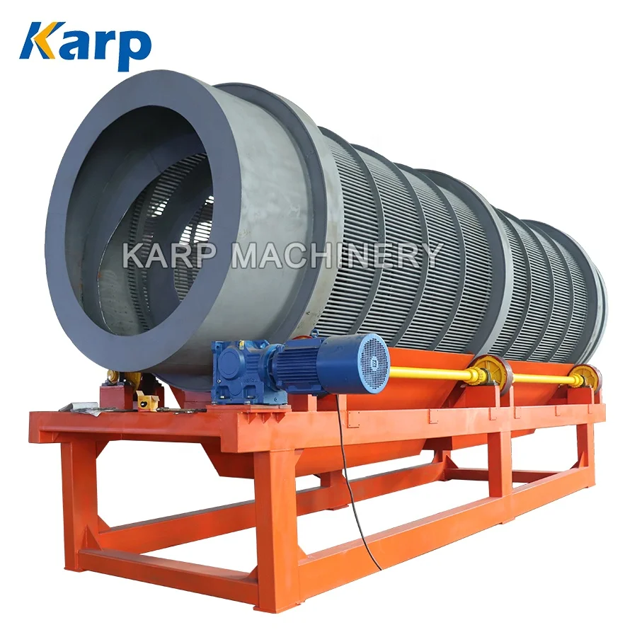 High Quality Trommel Drum Screen BSF Sieving Machine Humus Screening Equipment