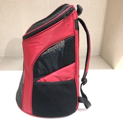 Travel Pet Carrier Bag Backpack with Nylon Mesh Suitable for Small Dogs Cats Breathable Pet Bag NO 3