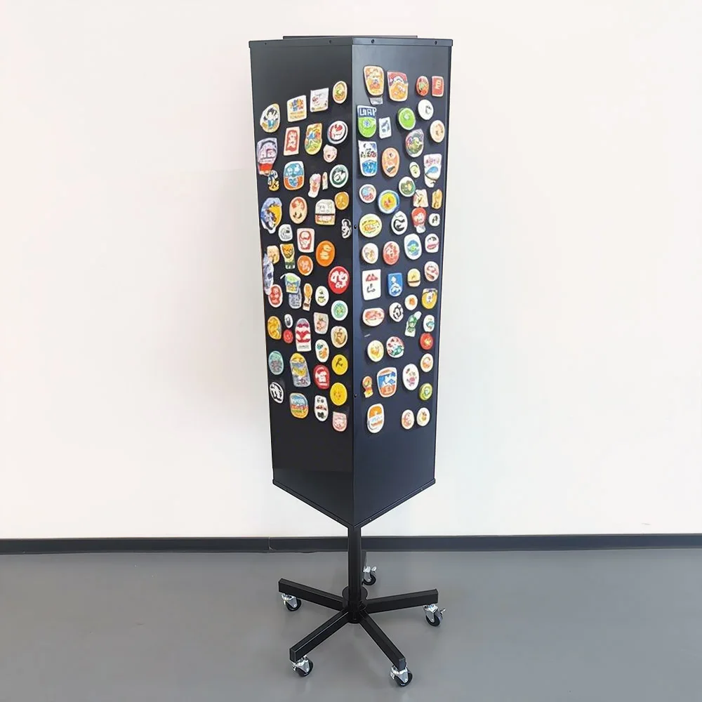 Retail Store Floor Standing Fridge Magnet Display Stand - Durable