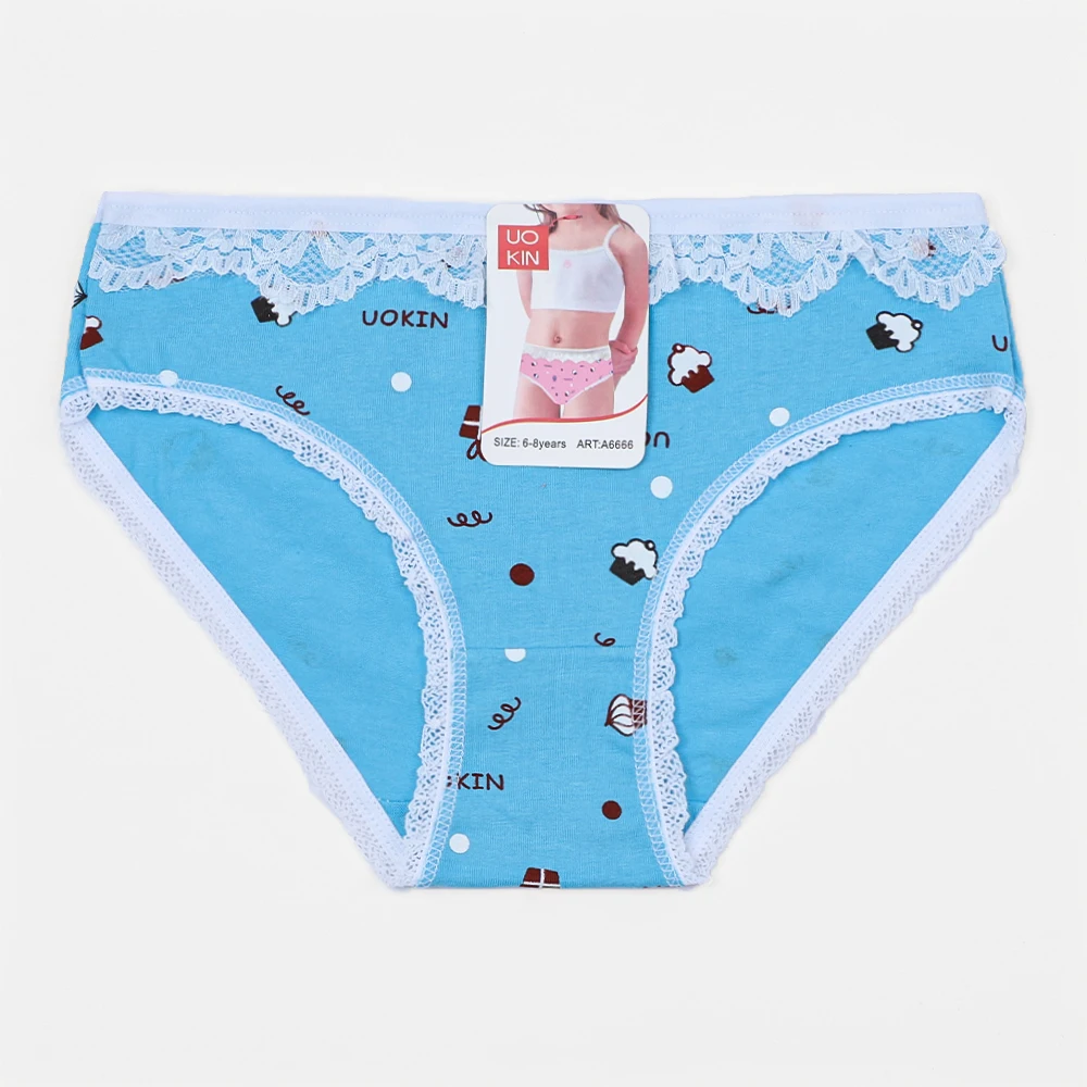 Children Kinickers UOKIN Floral Print Lace Kids Boxer Panties - Cotton Briefs for Girls 4 ...