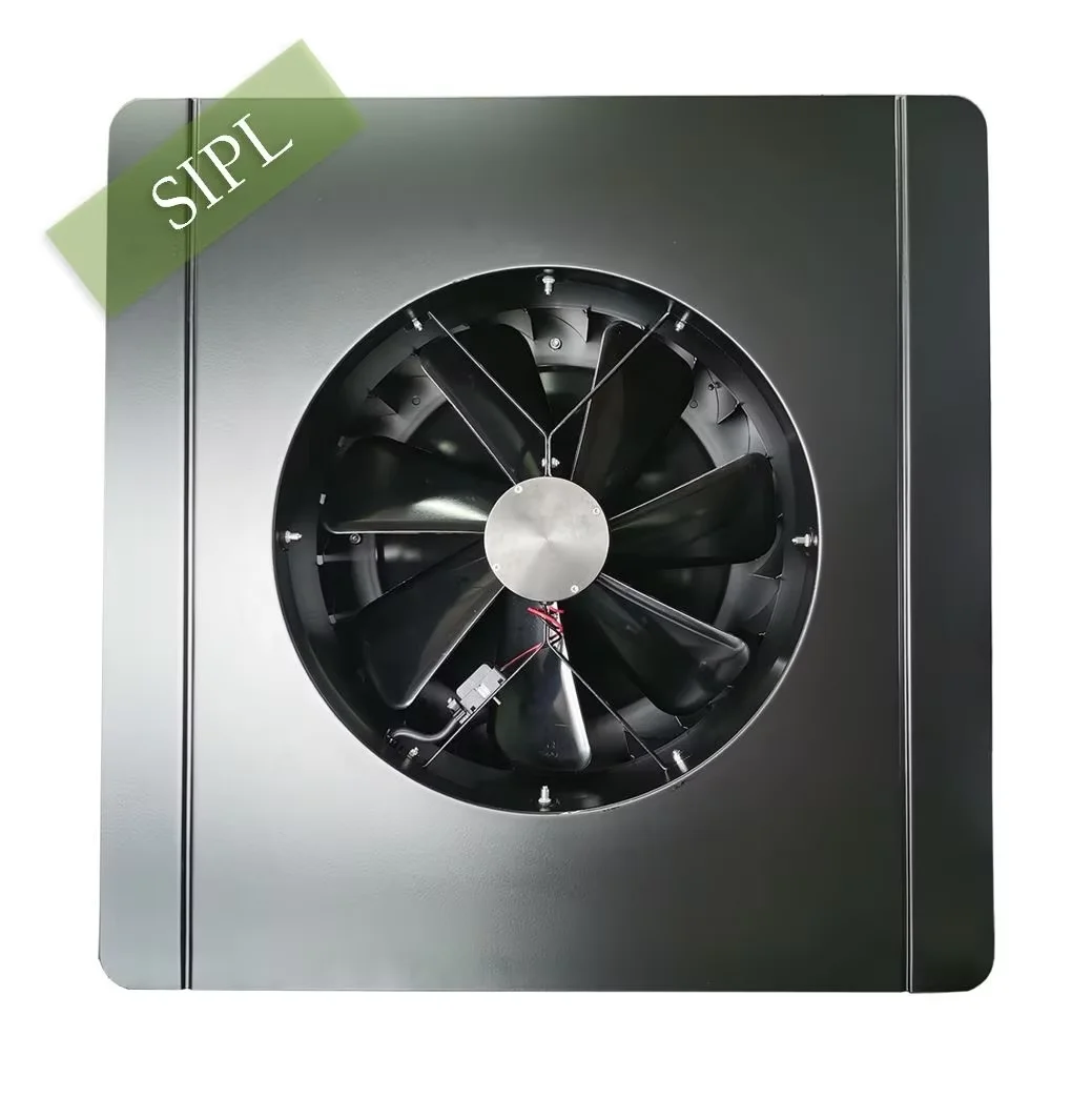 Solar Attic Fan, 40W, HVAC, Axial, Roof - detail 32
