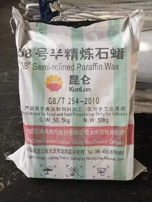 Wax for Candle Making 58 Fully Refined Paraffin Wax Made in China Factory White Solid Phase Change