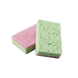 Hot Selling Multi Purpose Cleaning Sponge Wood Pulp Sponge Cellulose Sponge with Scouring Pad