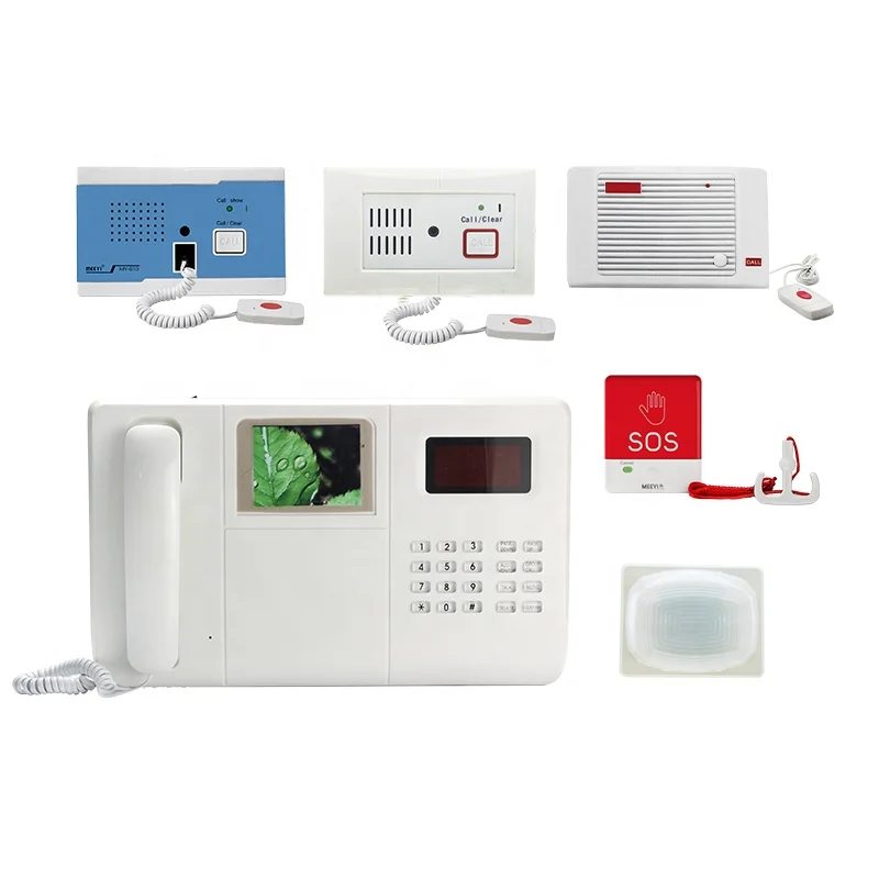 Hospital Emergency Calling Light System Elderly Pager Wired Nurse Call