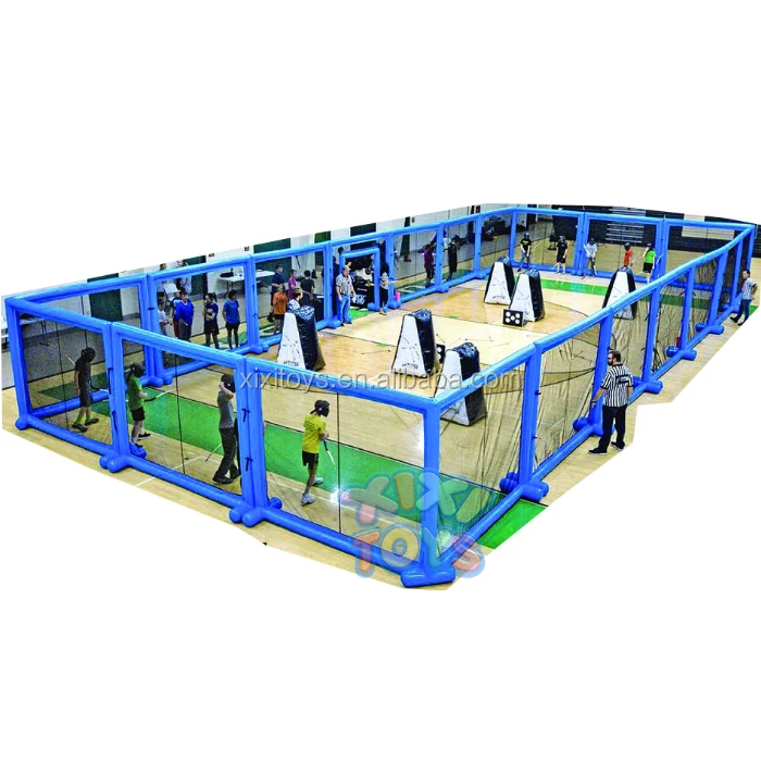 Outdoor Large Adults Inflatable Paintball Exercise Tent / Inflatable