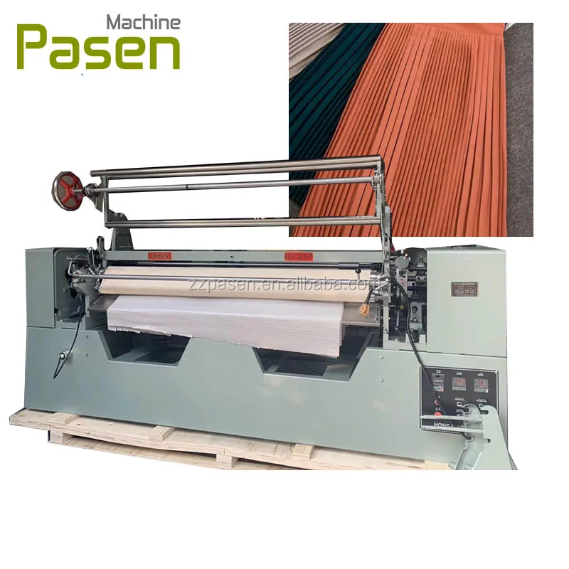 Automatic Fabric Pleating Machine Multi Functional Pattern Pleating Machine