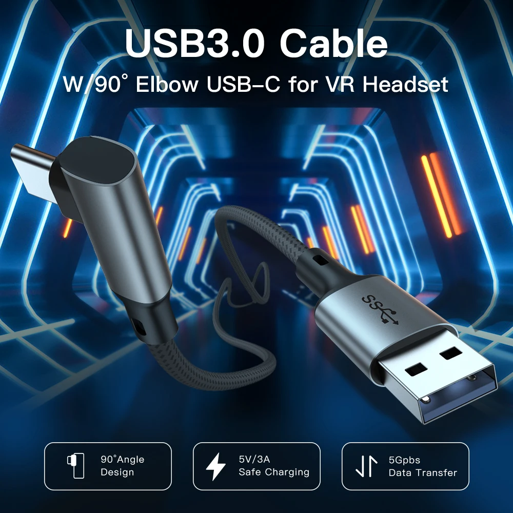 Cavo Micro USB [2M] Nylon Intrecciato Android Trasferimento