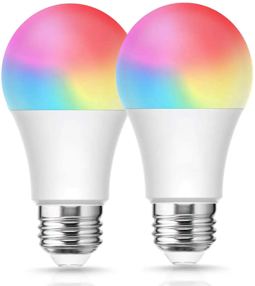 Умная светодиодная лампочка rgb с wi fi. RGB лампа. РГБ лампа. WIFI цветная лампа. Led Bulb 60w.