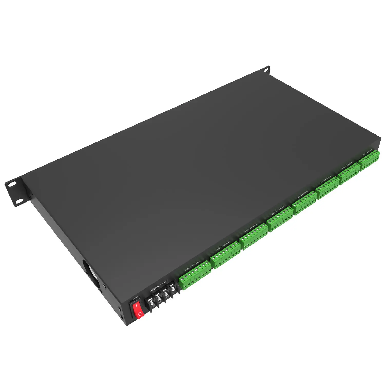 D32C 32 Channel DMX512&RDM Decoder Constant Current 12-48VDC 350mA/700mA DMX Decoder Controller with DIP Switch