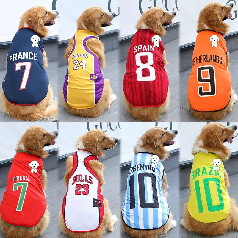 Wholesale Dog Basketball Team Pet Dog Jersey T-Shirt Clothing Sport  Basketball Pet Dog Jerseys Apparel Vest - China Pet Products and Pet Supply  price