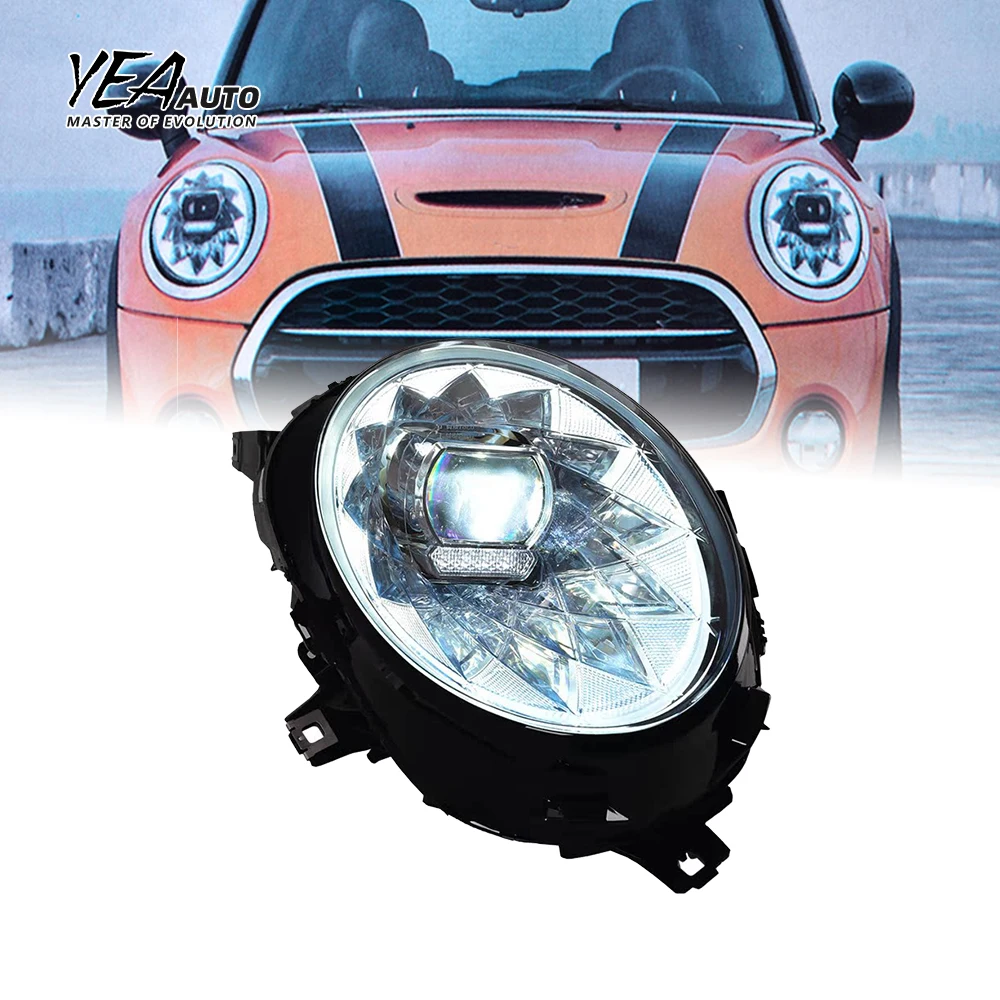 Headlight Head Light Led Head Lights for MINI F54 F55 F56 F57 Only for Halogen Version 2014 -2018 Plug and Play
