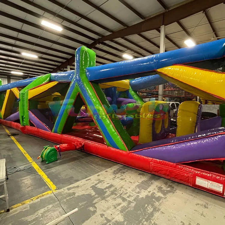 Commercial Inflatable Obstacle Course for Large Adults - Bounce House ...