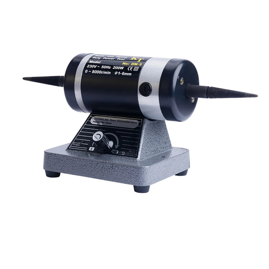 Lucidatrice Da Tavolo Per Gioielli - 800-10000 Giri/min, Con Motore E Mole Per Levigatura - Foto 11