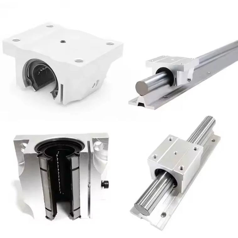 Linear Support Rail SBR20 SBR25 SBR30 SBR35 SBR40 SBR50 100-6000mm Customized Guide Length Linear Shaft Rail