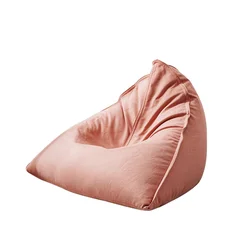 100%Acrylic Colorful Lazy Sofa Tear drop bean bag Single Tatami Big Lazy Bean Bag Sofa Chair