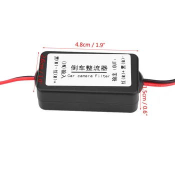 Câble Filtre Condensateur 12V Sourcing Map - Pour Caméra De Recul, élimine Interférences écran