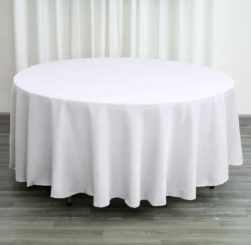 Дешевая скатерть из полиэстера для свадебного