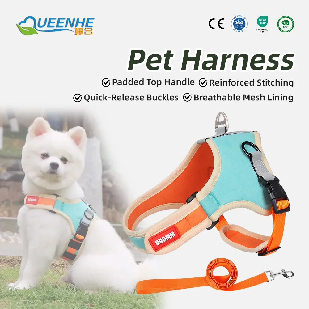 Wholesale Pet Product Pet Harness Step-in Breathable Puppy Dog Harness - product detail 1