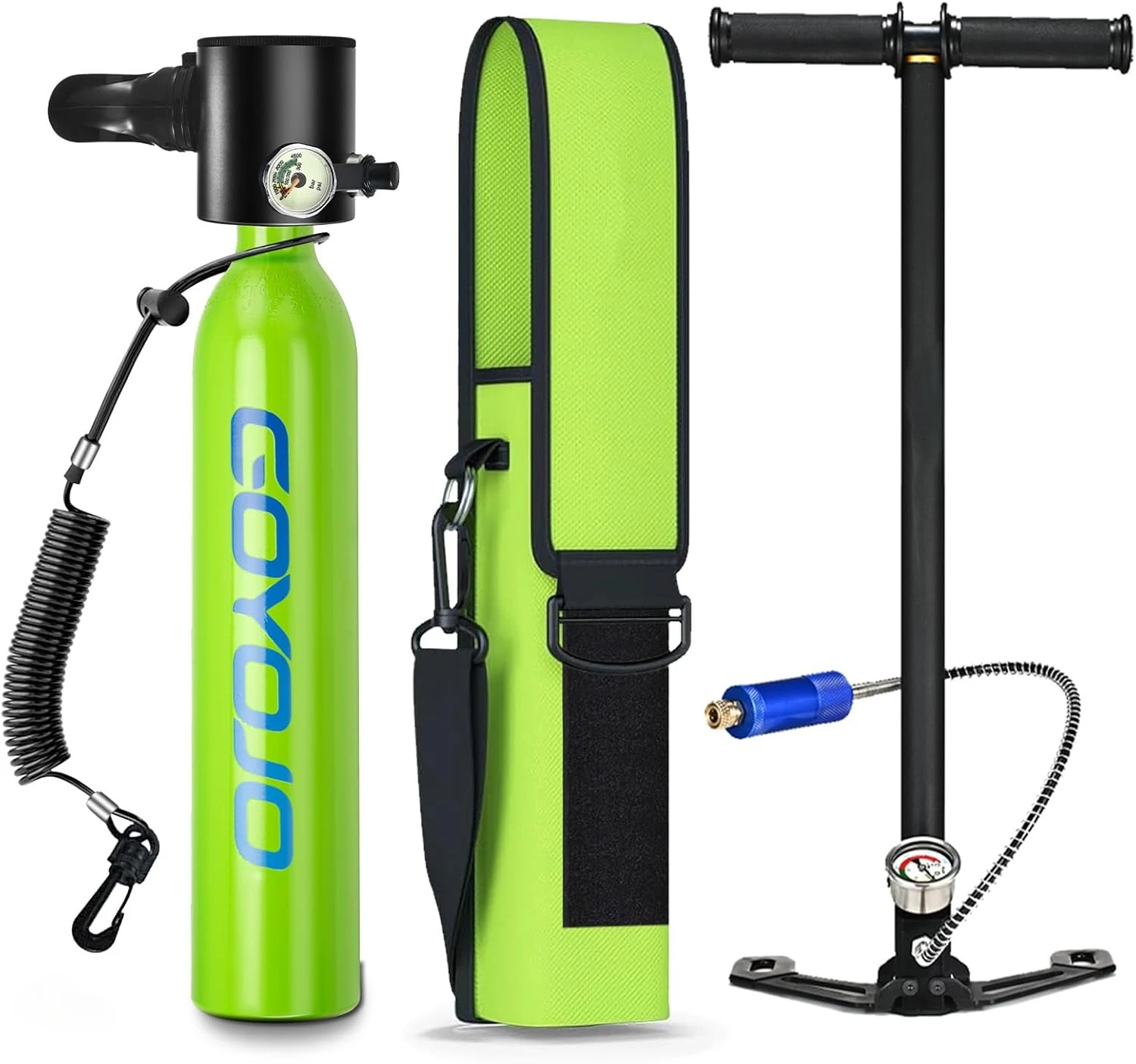 GOYOJOスキューバタンク0.5Lミニダイビング器材水中ブレスシステム 