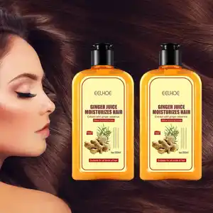 Oem Private Label Organic  Grow Hair Ginger Shampoo Anti Hair Loss Shampoo Natural Herbal Hair Growth Shampoo and Conditioner