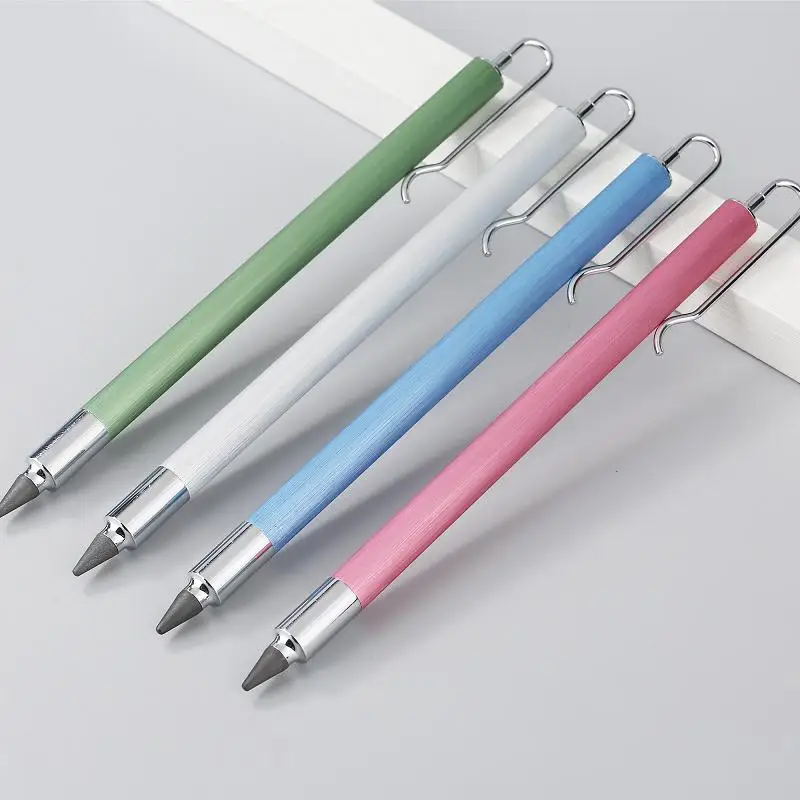 Inkless Pen Metal Inkless Pen Metal Inkless Pen sin Tinta Lápiz Sin Tinta  Tinta Signier Bolígrafo Metálico Infinito Bolígrafo Metálico Borrable para  Niños y Adultos Hogar Oficina Suministros : : Oficina y