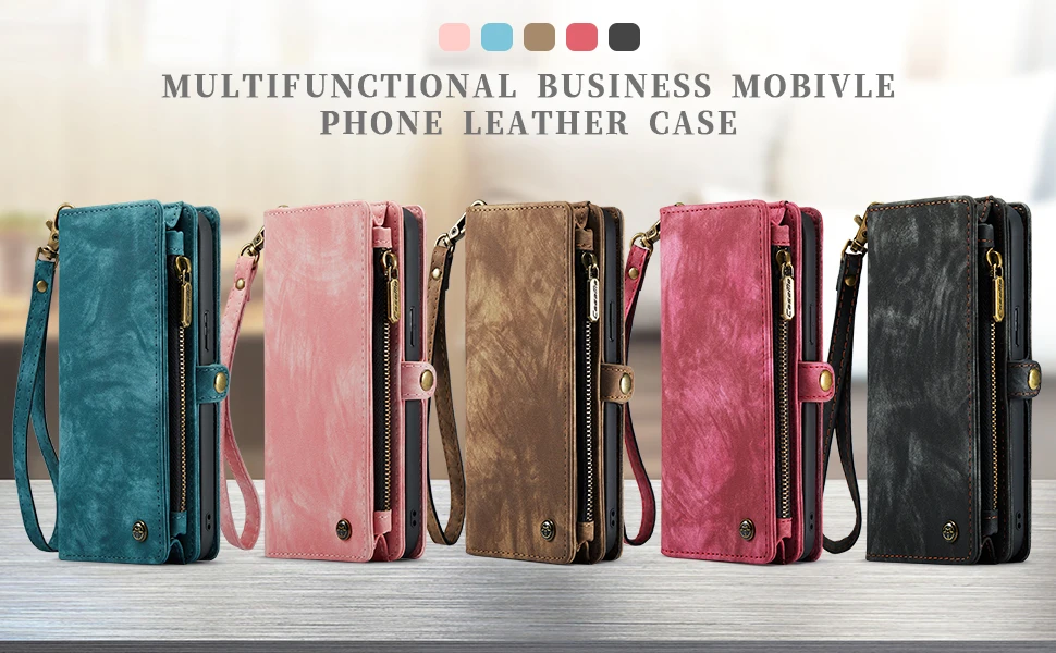 CaseMe for Samsung Galaxy A72 Case Unique Luxury Leather Wireless Flip Back  Cover for Samsung A72 A73 A74 A71 A70 Wallet Case