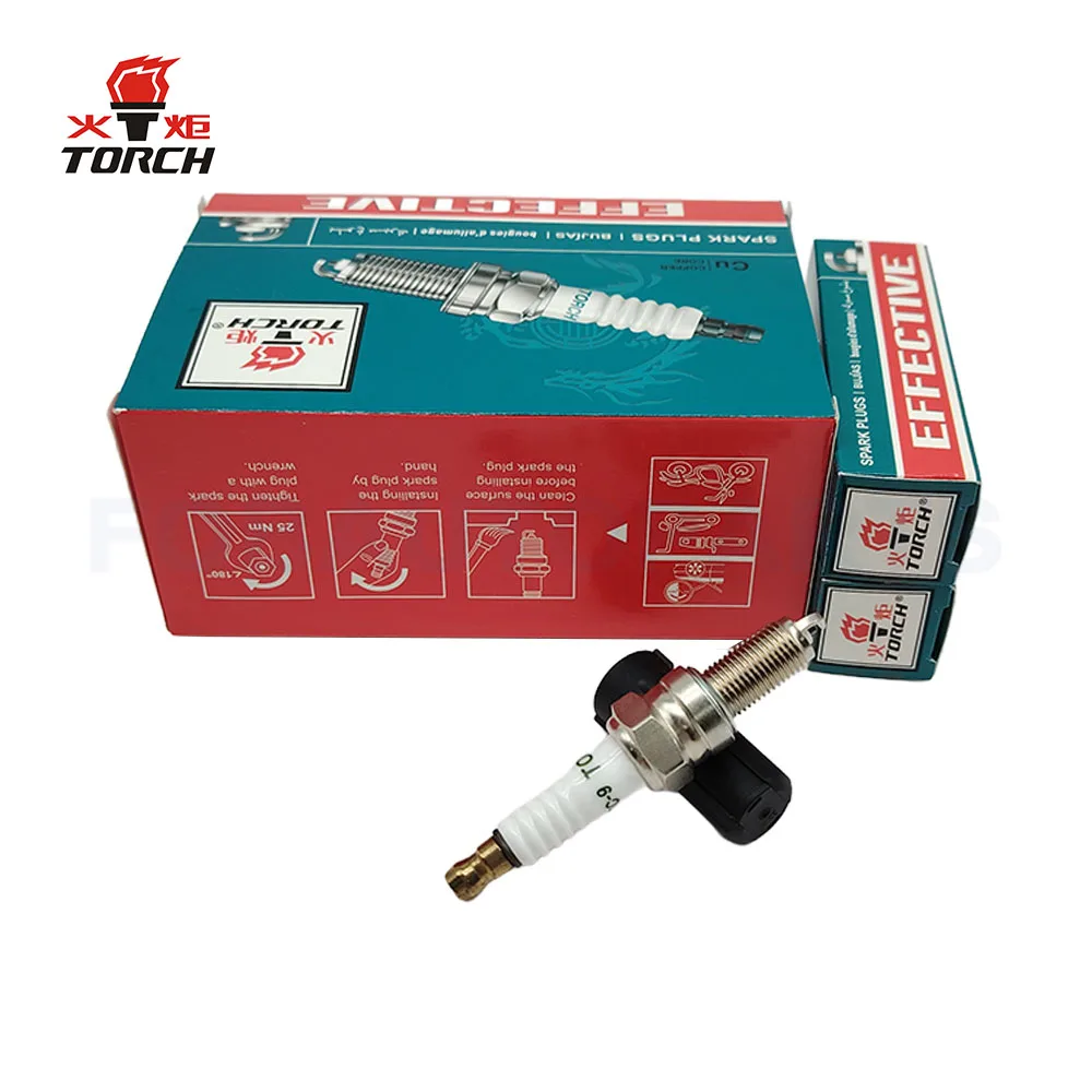 TORCH B7RTC-9 Spark Plug for NGK CPR7EA9 Spark Plug for BOSCH UR5DC for CHAMPION RG6YC RG6YCT10 Spark Plug for DENSO U22EPR9