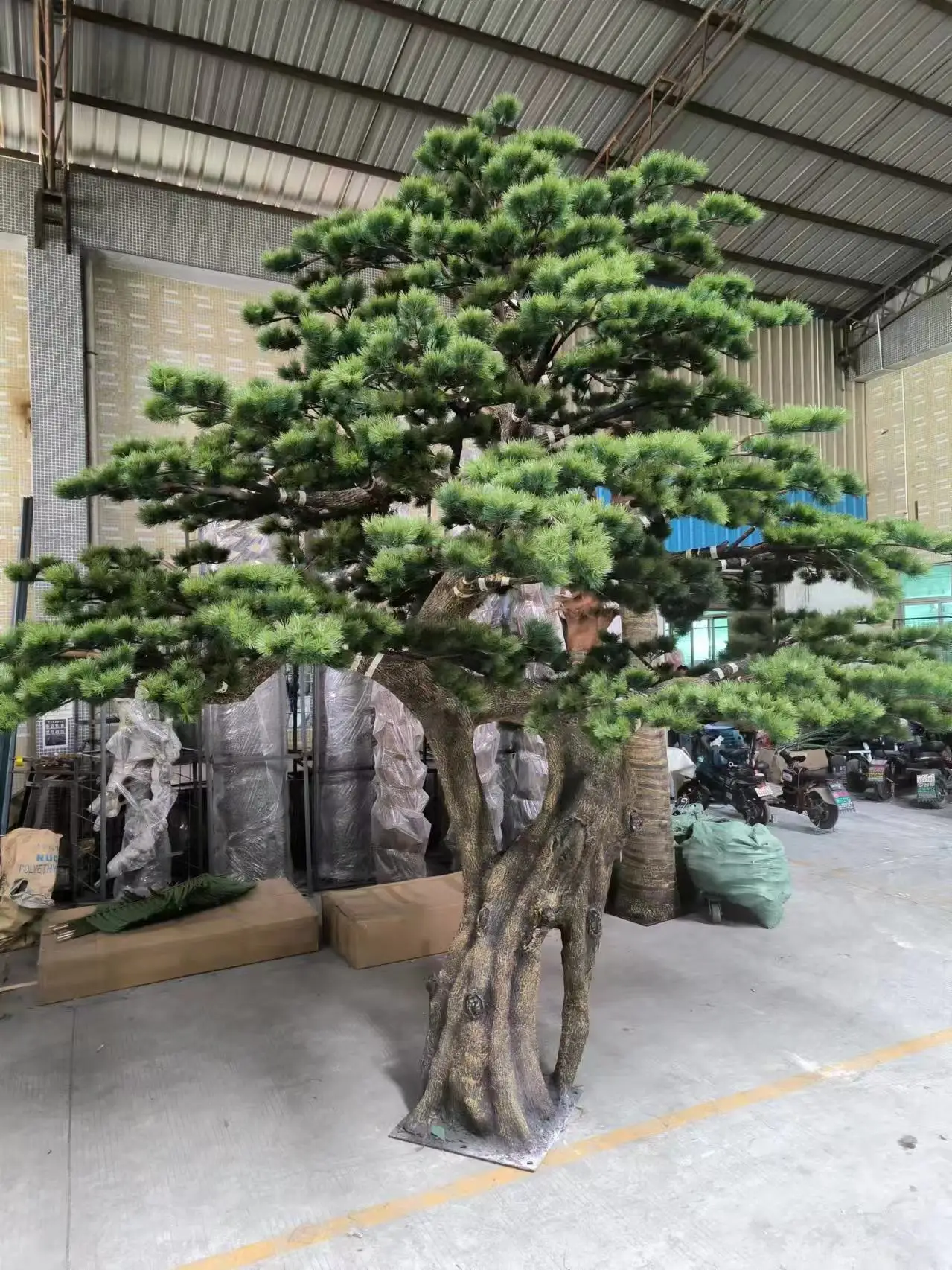 Groer Knstlicher Bonsai-Baum fr Innen und Auen 1M 2M 3M Grner  Knstlicher Kiefernbaum fr Garten-Dekoration| Alibaba.com