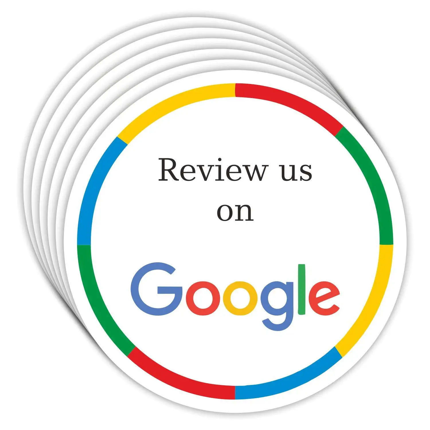 Custom Programmable QR Code Business RFID Card NFC Google Review Sticker