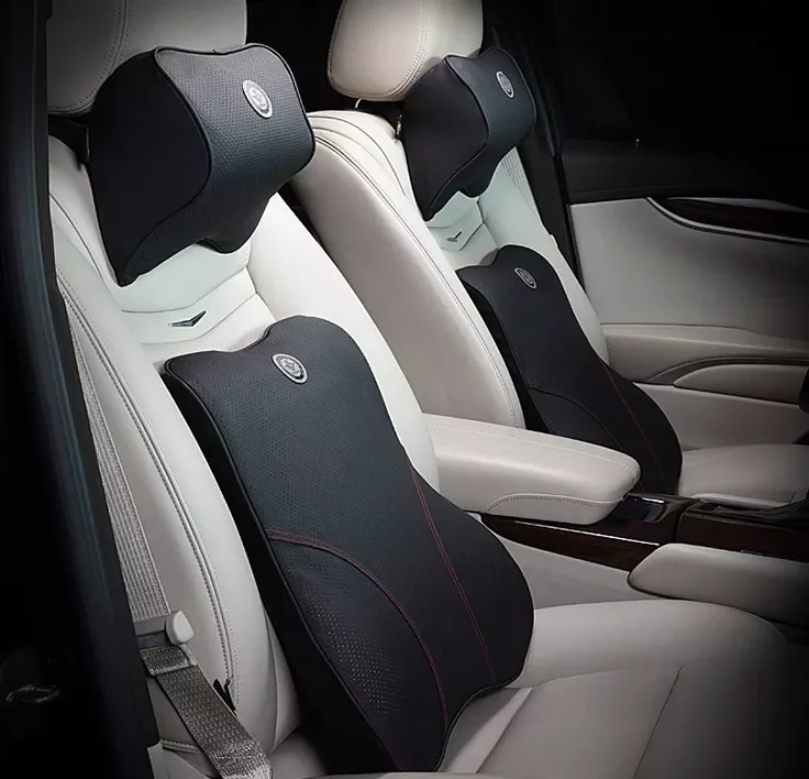 Jb1101w1023l Car Back Cushion Waist Pillow Memory Foam Neck Support