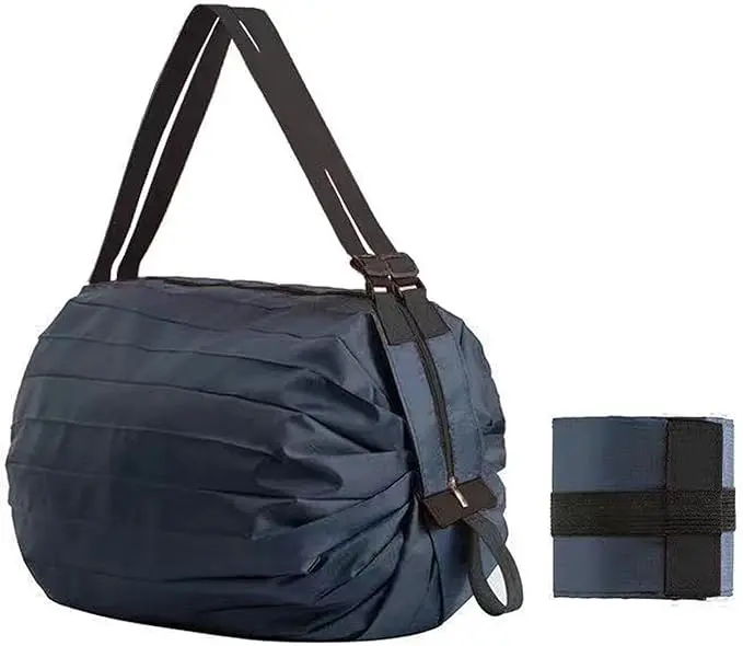 Customized Foldable Reusable Grocery Tote Bag  Oragn Styles Shopping Foldable Polyester Bag With Handle supplier