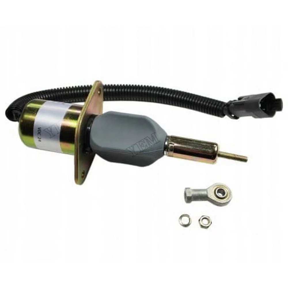 For Komatsu Excavator PC300-7 PC300LC-7 PC350-7 Engine 6D114 Solenoid 6743-81-9141