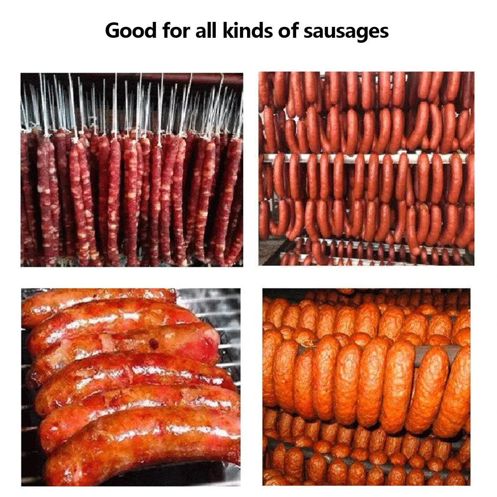 Sausage Double Clipper Knotting Machine Automatic Electric Sausage Beef Egg Tie Making Tying Machine for Sausage Shop Restaurant