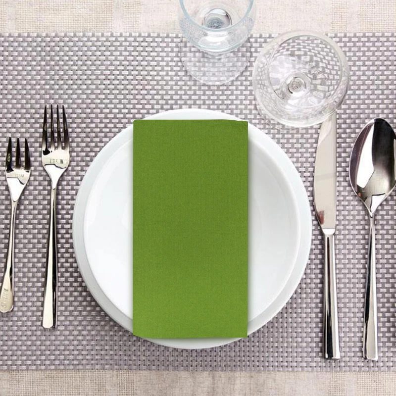 Бесплатные образцы Одноразовых Бумажных Салфеток черные льняные полотенца для гостей белые одноразовые столовые приборы карманные бумажные салфетки