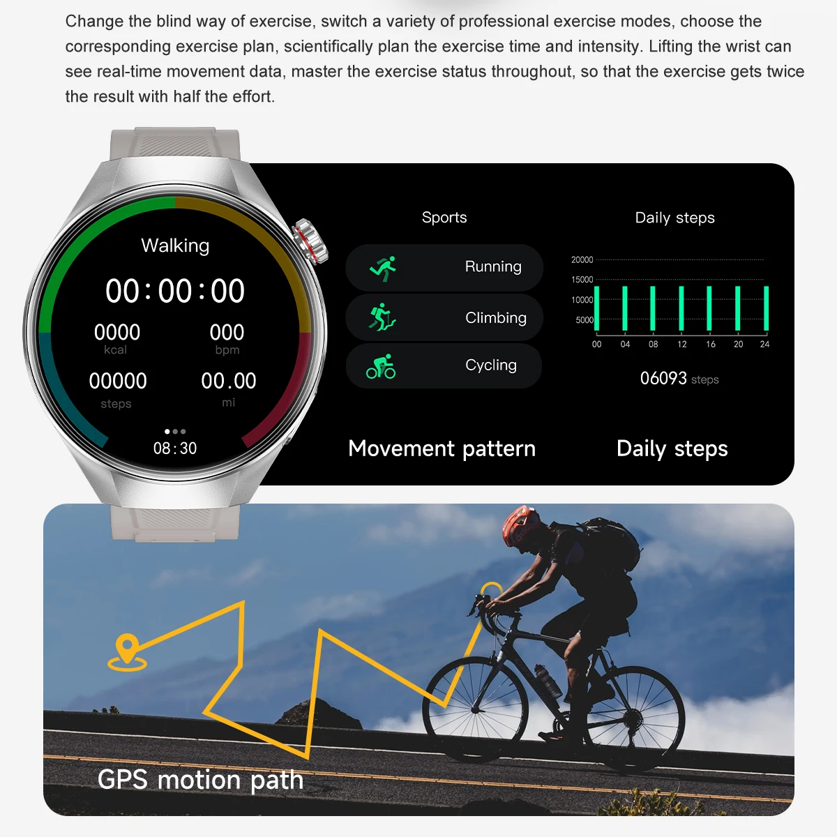 Chinese factory supplier supply  Sanvnet G5plus Smart Watch 2025 1.75 Inch Amoled Heart Rate Bt Calling Voice Assistant Gps Compass Outdoor Smart Watch For Men - Buy Rdfit Smart Watch fitness Tracking Smart Watch round Shape Smart Watch compass Equipped Smart Watch ips Display Smart Watch 1.75 Inch Screen Smart Watch voice Assistant Smart Watch ip67 Waterproof Smart Watch