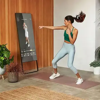 Virtual Fitting Mirror/ Exercise Workout Mirror/ Reflect Smart Connect Fitness YOGA Mirror Yoga Mirror smart mirror tv