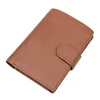 Oil wax leather brown