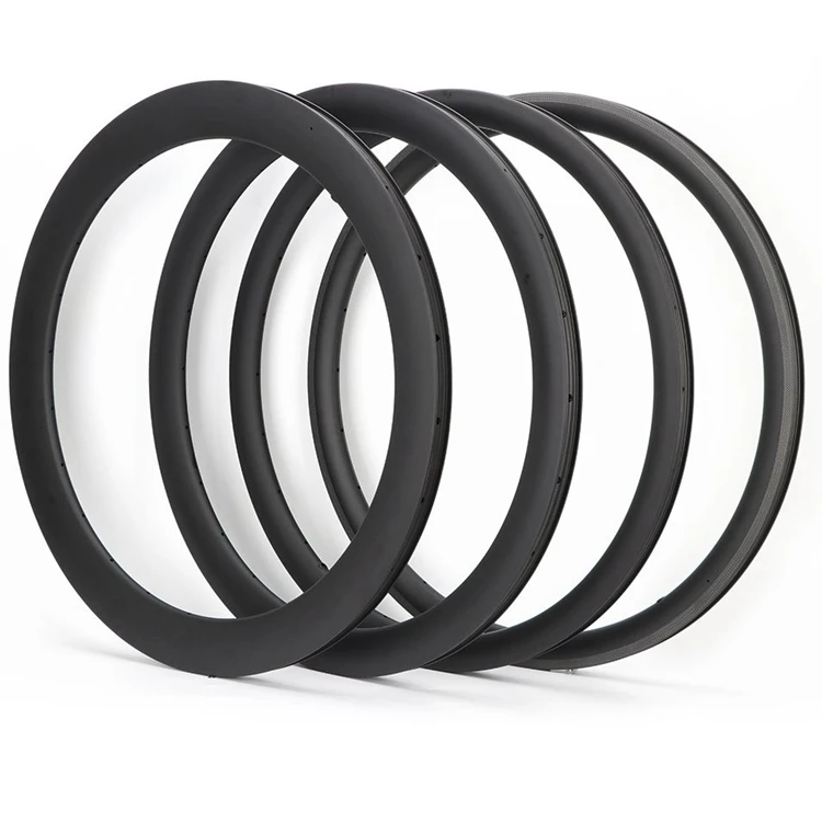 Full Carbon Fiber Bike Rim 700c V Brake 38/50/60mm Height Road Bicycle