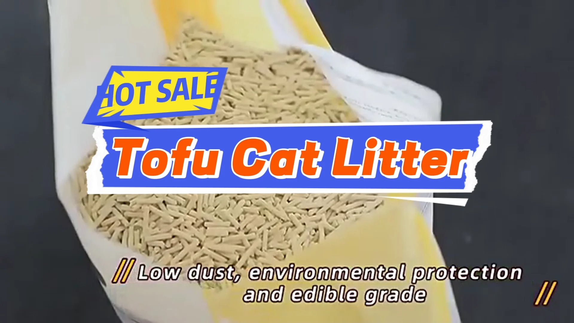 Wholesale New Design 20 Kg Large Packaging Natural Corn Tofu Cat Litter