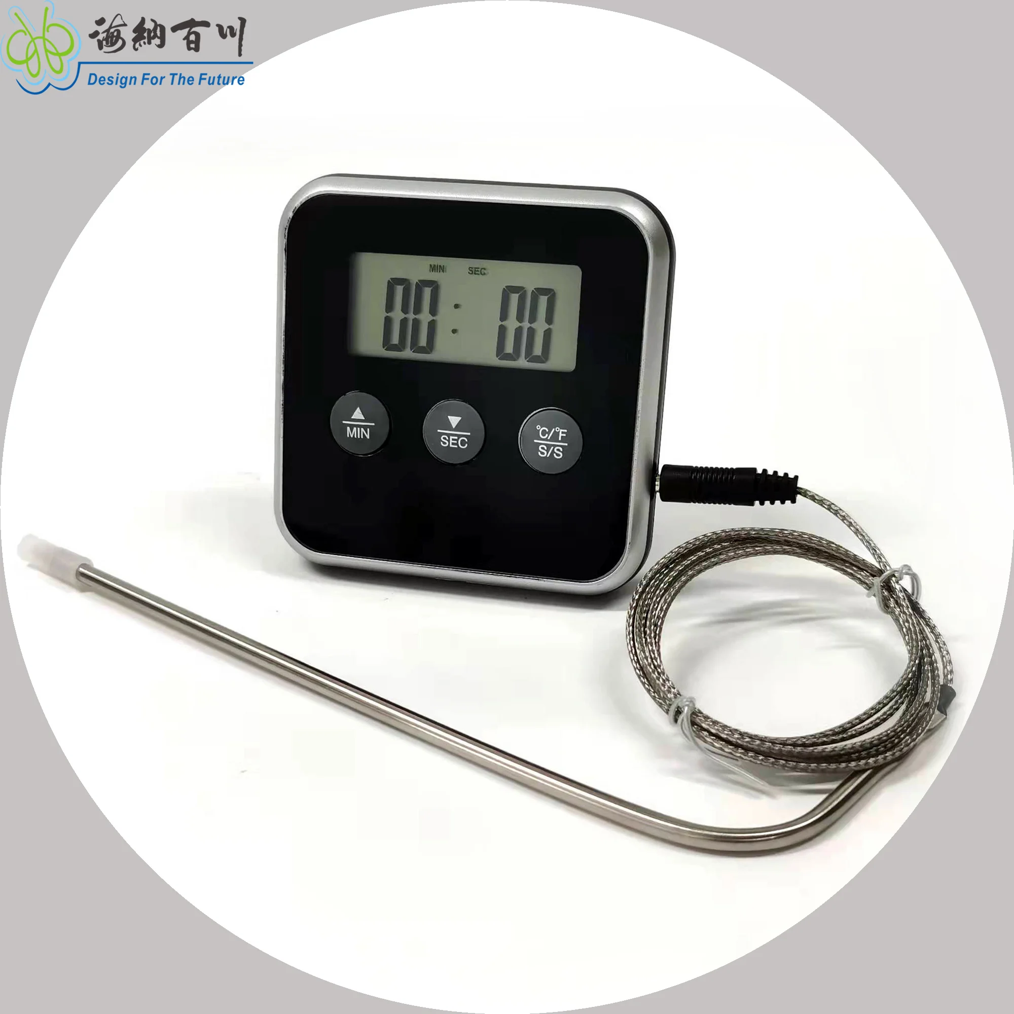 Probe Type Digital Thermometer, Meat Thermometer