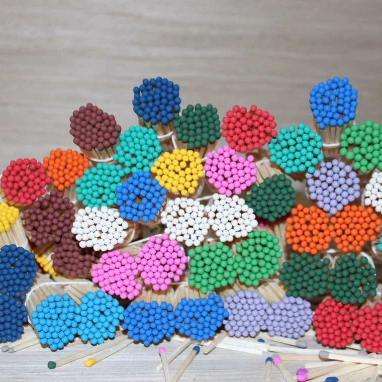 Индивидуальная декоративная упаковка большие домашние спички трубчатые свечи для свечей оптовая продажа длинные Индивидуальные