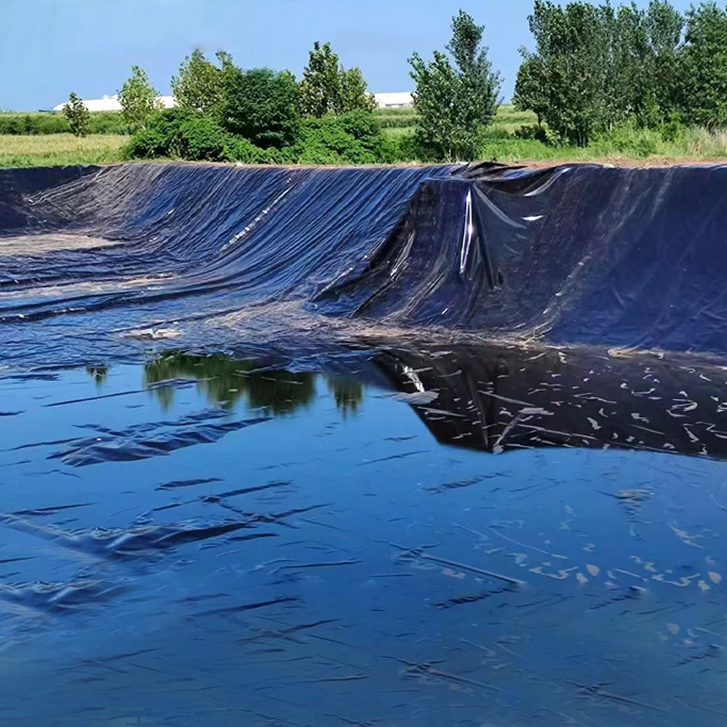 High Quality 1mm HDPE LLDPE Anti-UV UV Resistant Composite Geomembrane Liner Industrial Design Style Pond Fish Tank Dam for
