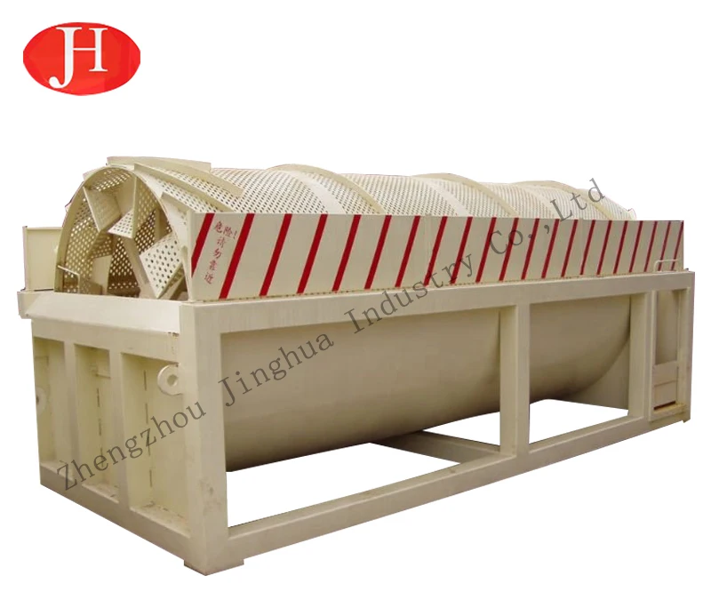 1905mm Drum Cassava Starch Rotary Washing Machine Multifunction