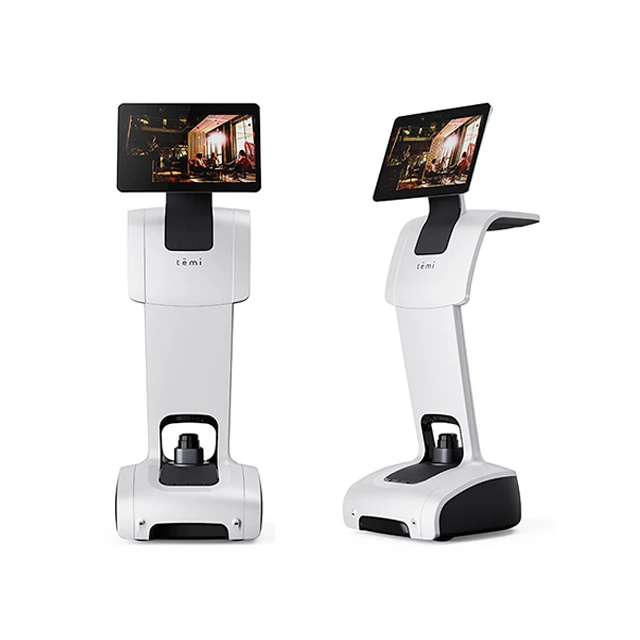 Telepresence Autonomous Mobile Hotel Restaurant Delivery Welcomes Customer  Home Room Service Humanoid Intelligent Smart Ai Robot