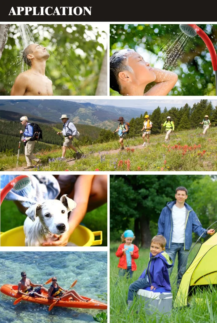 Innovation USB Rechargeable Portable Outdoor Shower Bidet for Hygiene Cleaning, Camping, Hiking, Backpacking Trip supplier