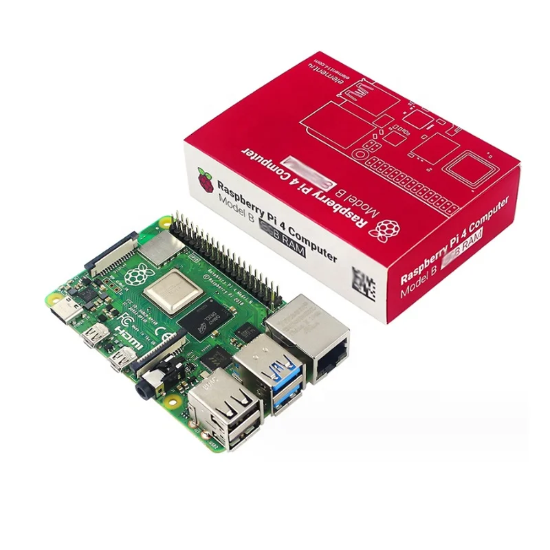Original Raspberry Pi 4b Development Board Dual Band Wifi Ble 1g 2g 4g ...