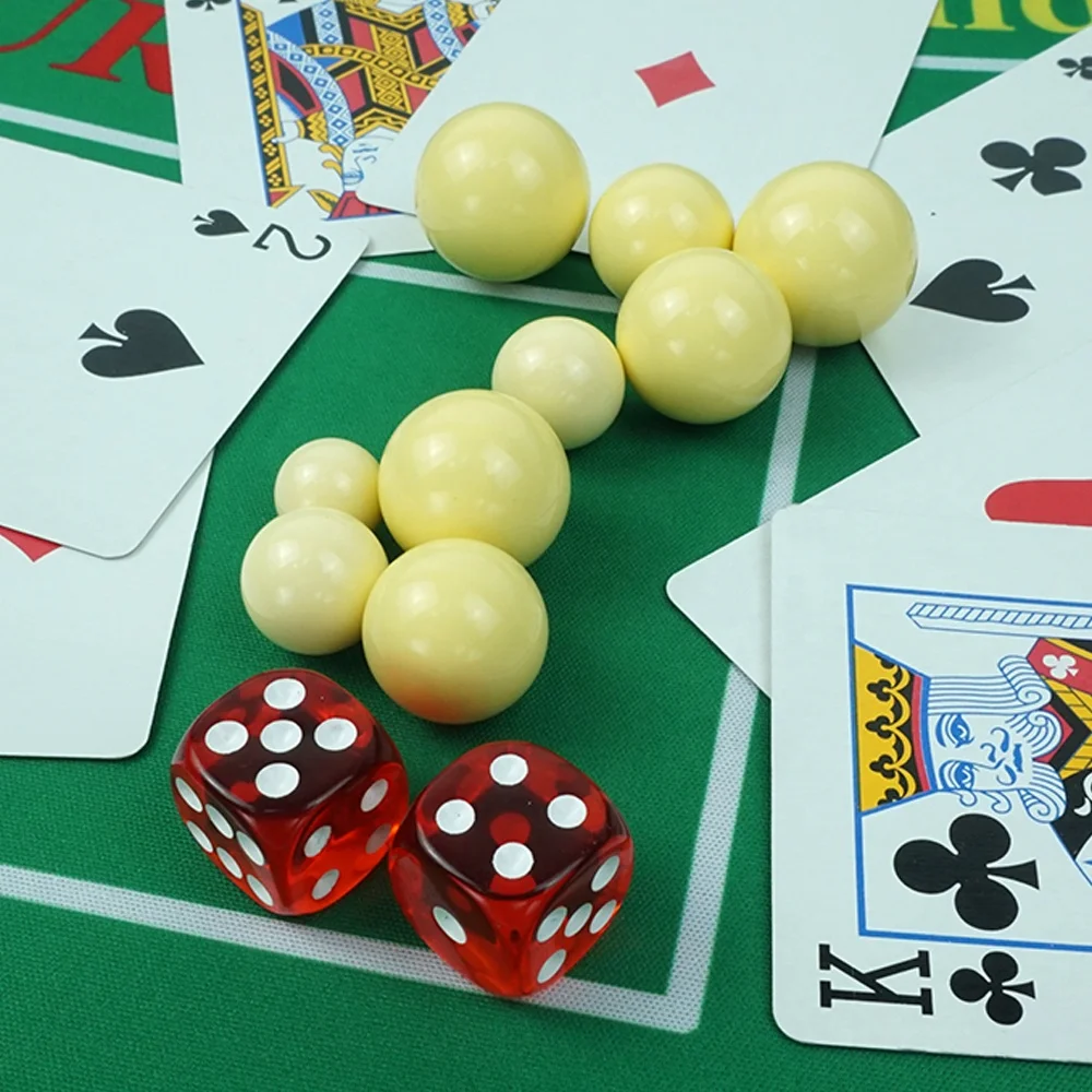 Bobeini 3 Billes De Roulette – Résine – 12 à 22 Mm – Remplacement Pour Casino – Choisissez Votre Taille