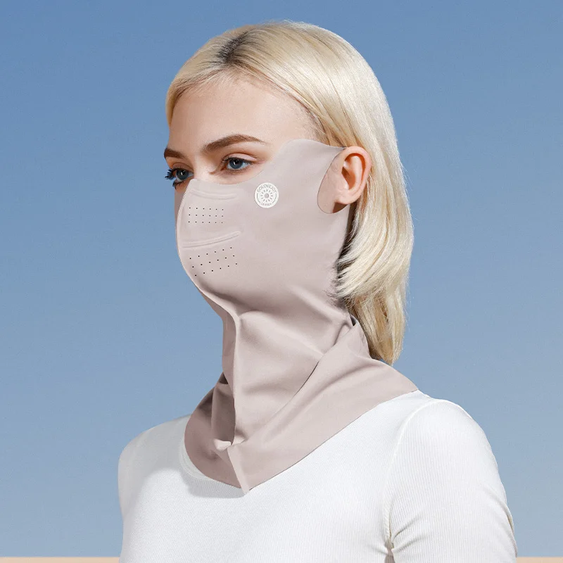 GOLOVEJOY XTJ129 Wholesale Golf Mask Full Face Uv Protection Face Ice Silk  Sun Protection Face Cover Neck Gaiter