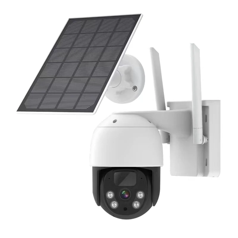 4CH 3MP Wireless NVR System Wifi CCTV Surveillance Battery Solar Powered Security Camera Kit